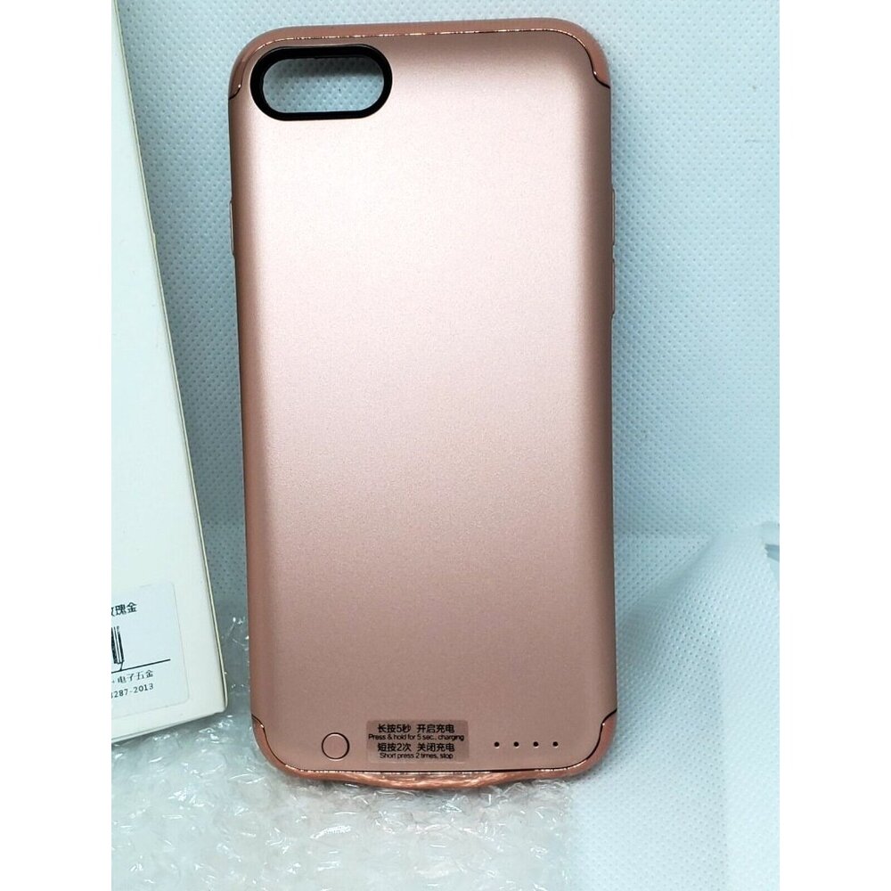 iPhone 7 Joyroom Charging Case – 2300mAh Battery with Rose Gold Trim, Sleek